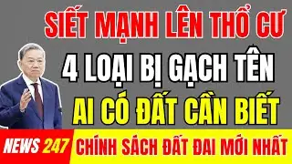 CẢNH BÁO : Siết Mạnh 2026 – 4 Loại Đất CÓ NGUY CƠ MẤT QUYỀN LÊN THỔ CƯ | #tintuc #datdai