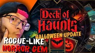 Roguelike Deckbuilder BUT a HORROR GEM! - Deck of Haunts