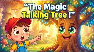 The Magic Talking Tree| Kids Moral Story Cartoon