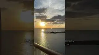 the most beautiful view on the disney destiny 🌊🚢🏝️
