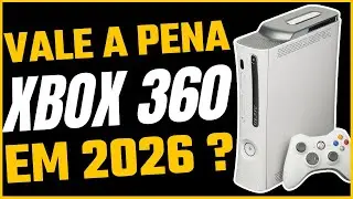 XBOX 360 EM 2026 VALE A PENA ? 5 PONTOS POSITIVOS e 3 NEGATIVOS !!!