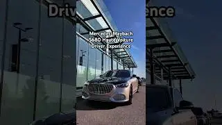 One of the most exclusive flagships in the world 🛩️ #maybach #asmr