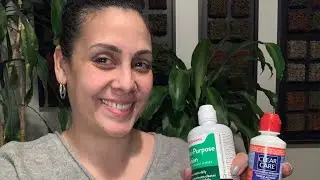 Contact Lens Solution and Protein buildup