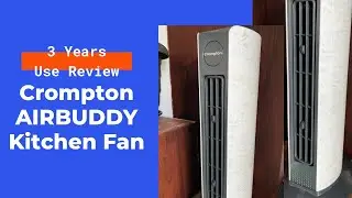 Crompton AirBuddy AIRBUDDY Kitchen fan 37Watts # 3speed Modes Vertical and Horizontal wall mountable
