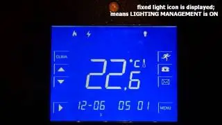 aSmart 010 LIGHTING MANAGEMENT/PRESENCE SIMULATION modes