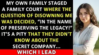 MY FAMILY HELD A FAMILY COURT TO DECIDE THE QUESTION OF DISOWNING ME. THEY HAD NO IDEA THAT…