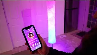 RGB Led Floor Lamp Review | DIY Mode Color Changing Lamp with Alexa & Google APP Control