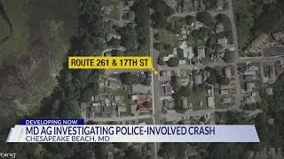 Maryland Attorney General investigating deadly police-involved crash