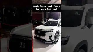 Honda Elevate Interior Space, Bootspace Explained #Shorts #honda #evelate #tamil #space