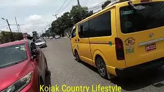Road Trip walking in Spanish Town Jamaica 🇯🇲 .