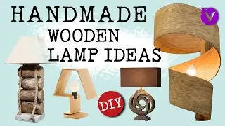 Handmade Wooden Lamp Ideas