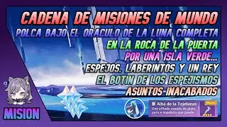 Polca Bajo El Or&aacute;culo De La Luna COMPLETA | 5 Misiones De Mundo | Nod Krai - Luna I | Genshin Impact
