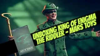 Unboxing y review: Figura The King of Enigma Mars Toys - The Riddler de Jim Carrey en Batman Forever