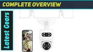 Olafus 2K Dual Lens: лучшая камера для уличной безопасности и освещения!