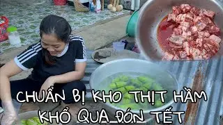 CHUẨN BỊ KHO THỊT ĐÓN TẾT CÙNG GIA ĐÌNH HOTBOY TRÀ SỮA