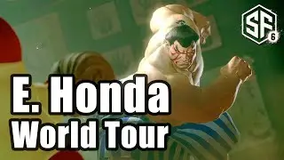 🇯🇵 E. Honda Cutscenes In World Tour ~ Street Fighter 6
