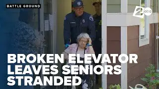With elevator broken at Battle Ground senior facility, firefighters help get residents out
