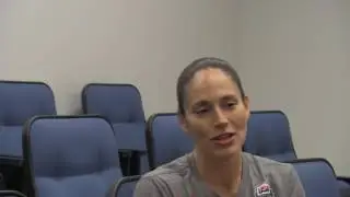 Sue Bird:  In Flight to the Summer Olympics in Rio