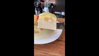 Postre de pi&ntilde;a sin horno y de 3 ingredientes&iexcl; #postre #pi&ntilde;a #postrefacil