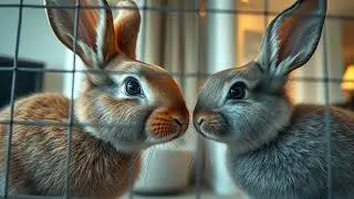 A Life of Solitude    Until One Courageous Rabbit Changed the Story