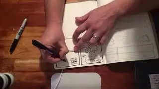Time-lapse video of comic book artist Jess Smart Smiley