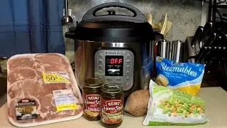 Instant Pot Pork Stew Pressure Cooker