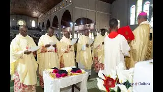 Investiture of seven new Monsignori & Papal Merit Award | Onitsha Archdiocese