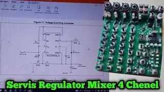 servis PSU mixer ashley 4chanel