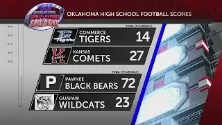 Oklahoma High School Football Scores