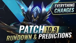 PATCH 10.9 RUNDOWN & PREDICTIONS - Teamfight Tactics