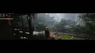 Black Myth  Wukong - DLSS 4.5 preset L , 7680x2160 - DLSS ultra performance