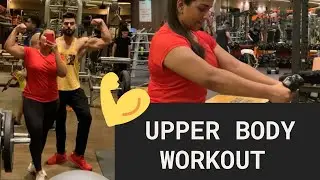 FIRST TIME AT THE GYM POST COVID LOCKDOWN (AFTER 7 MONTHS 😱) Full Upper Body Workout