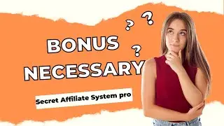 Secret Affiliate System Pro Review | Bonus Secret Benefits