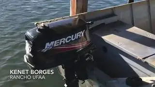 Motor MERCURY 5HP. 7 anos de uso