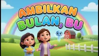 Ambilkan Bulan Bu 🌙 Lagu Anak Indonesia Populer | Video Kartun Animasi 3D Lucu (Cover by PazaKids)