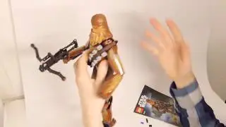 LEGO Star Wars Chewbacca Buildable Figure unboxing and review HD 2017