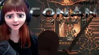 ⚔️ Baseumzug, Weltenbosse und KAMPF gegen die HEXENK&Ouml;NIGIN!! [CONAN EXILES VOD05; 1991Evie]