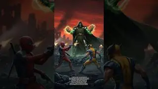 DR doom killing Deadpool and wolverine #ai #trending #viral #avngers