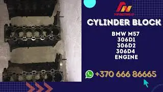 BMW M57 306D1306D2306D4 EngineCylinder Block