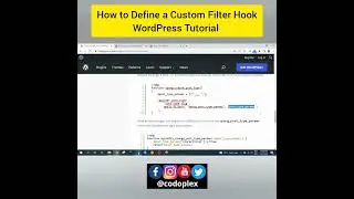 How to Define a Custom Filter Hook with Example - WordPress Tutorial