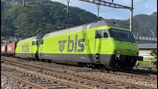 TRENI MERCI INTERNAZIONALI del SEMPIONE deviati su GOTTARDO per chiusura del ponte a SESTO CALENDE