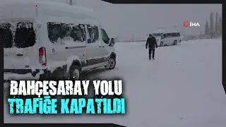 Van’da Kar Yağışı Etkili Oluyor, Bir Çok Köy Yolu Ulaşıma Kapandı