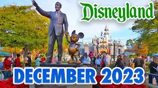 Disneyland Park - December 2023 Walkthrough: Holidays at Disney & Adventureland Treehouse [4K POV]
