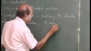 Matching a graph by Prof. Sharad S Sane (Sample)