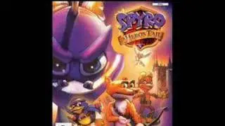 Spyro A heros Tail cloudy domain song