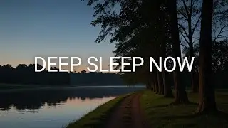 Calm Waterside Path - Music to Sleep | Slow Fade to Silence