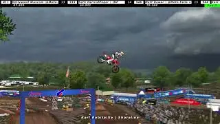 Mx Simulator  Outdoors 2023 | Spring Creek Round 7 | Amateur 450 Moto 2