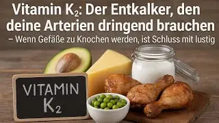 Vitamin K2: Der Entkalker, den deine Arterien dringend brauchen&ndash; Wenn Gef&auml;&szlig;e zu Knochen werden,