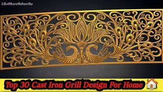Top 30 Cast Iron Grill Design For Home 🏠 2024| #homedecor #exteriordesign #irongrill #grilldesign
