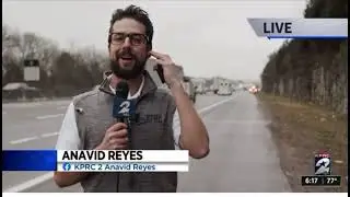 Classic live tv meltdown